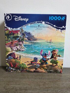 NEW - DISNEY Lilo & Stitch - 1000 Piece jigsaw Puzzle by Thomas Kinkade